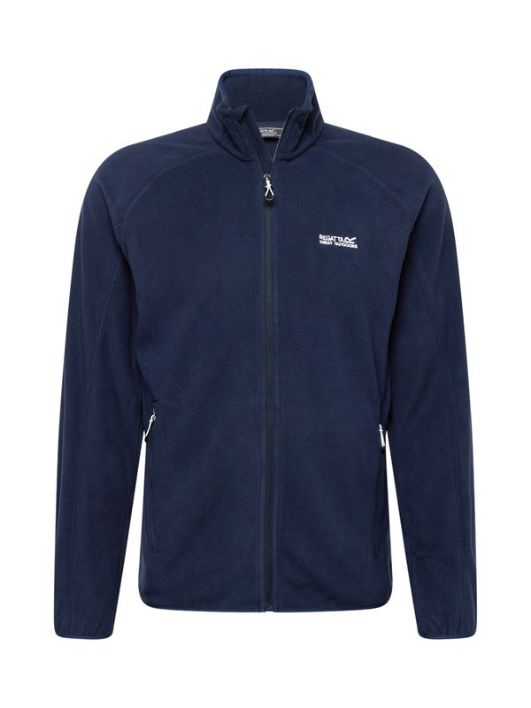 REGATTA REGATTA Функционално поларено яке 'Hadfield'  морскосиньо / бяло