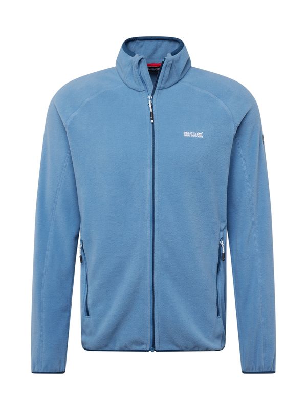 REGATTA REGATTA Функционално поларено яке 'Hadfield'  светлосиньо / бяло