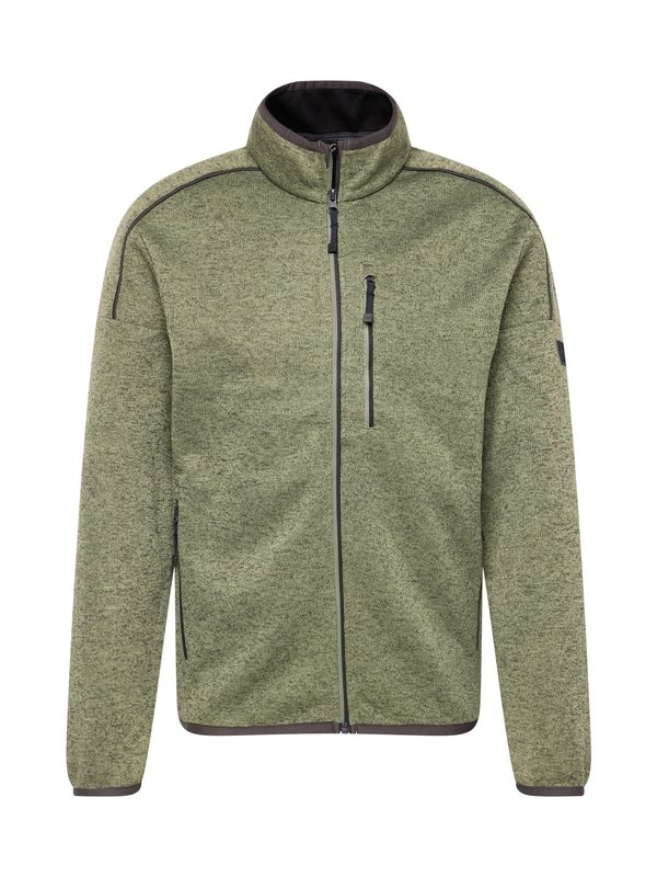 REGATTA REGATTA Функционално поларено яке 'Kames'  зелен меланж / черно