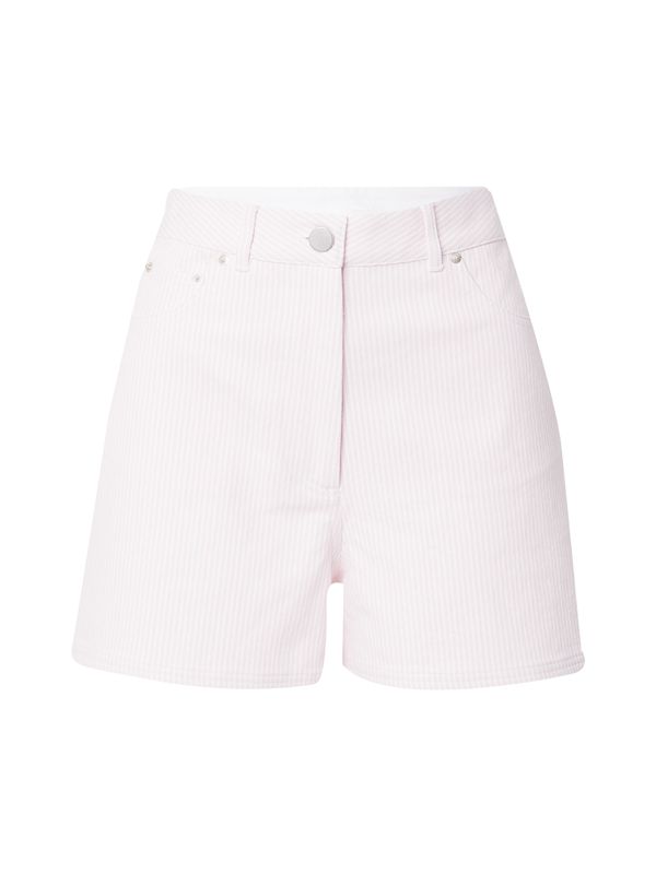 REMAIN REMAIN Панталон  бледорозово / бяло