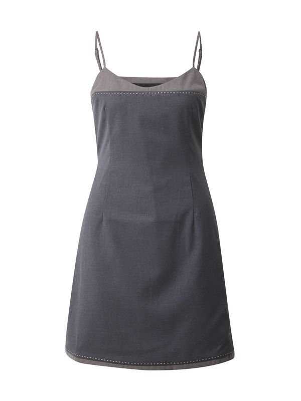 REMAIN REMAIN Рокля  таупе сиво / тъмносиво