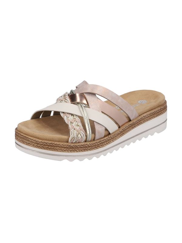 REMONTE REMONTE Чехли  бежово / розе / сребърно