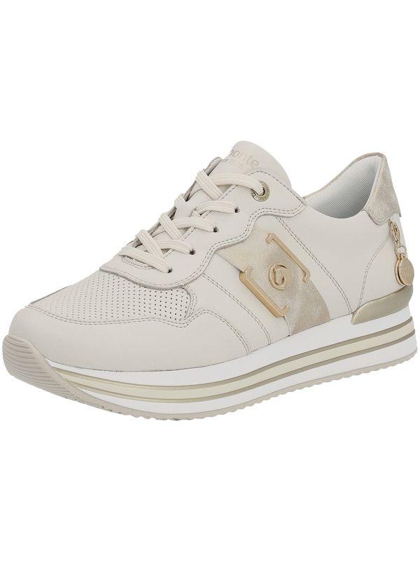 REMONTE REMONTE Ниски маратонки 'D1322'  бежово / злато