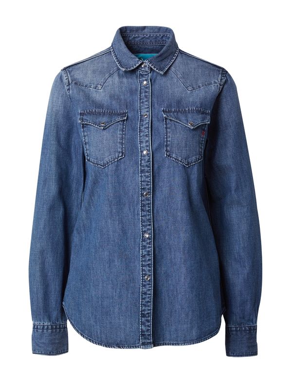 REPLAY REPLAY Блуза  син деним