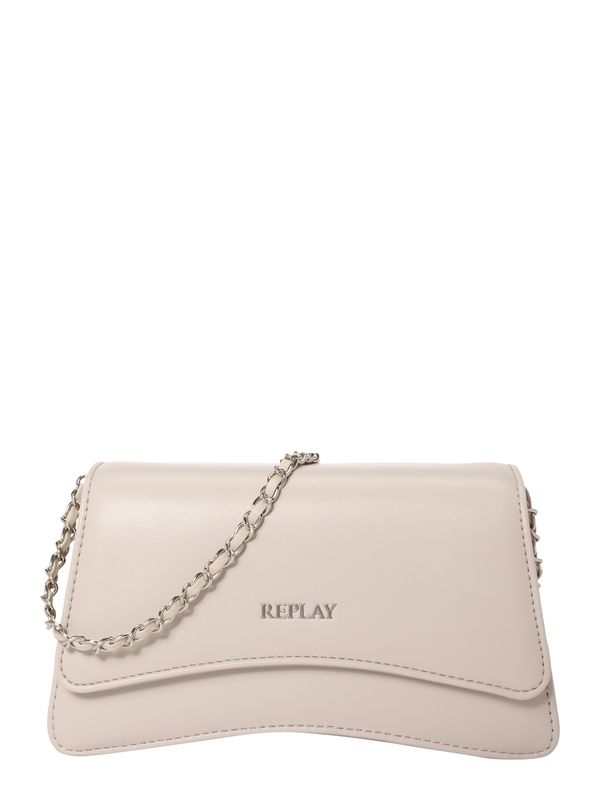 REPLAY REPLAY Чанта с презрамки  светлосиво