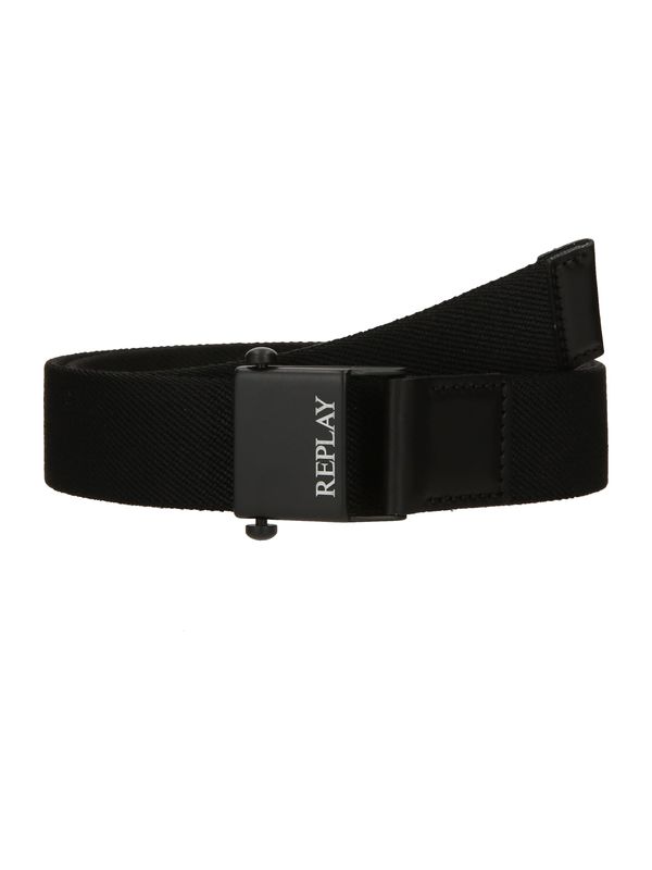 REPLAY REPLAY Колан  черно / бяло