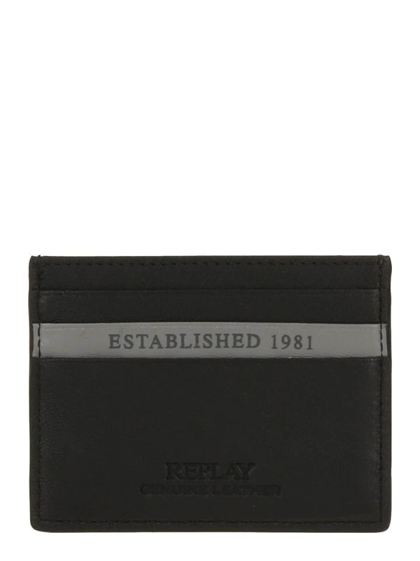 REPLAY REPLAY Несесер  сиво / тъмносиво / черно