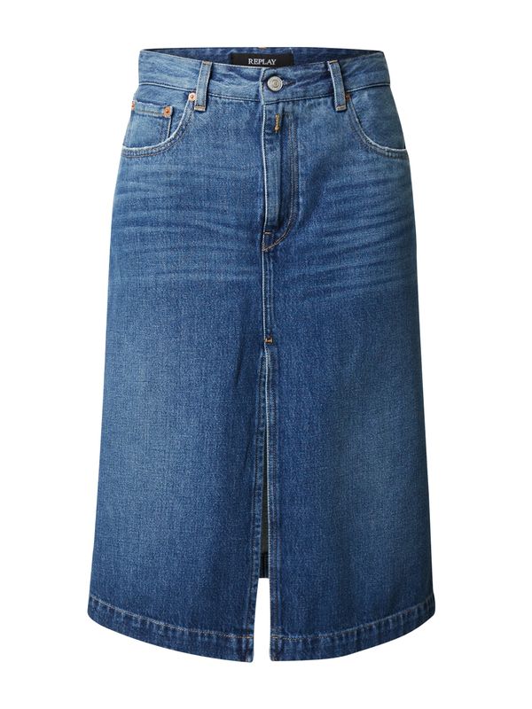 REPLAY REPLAY Пола  синьо