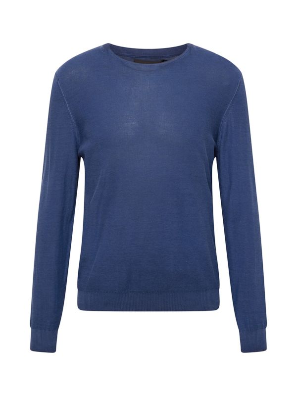 REPLAY REPLAY Пуловер 'Mesh'  морскосиньо