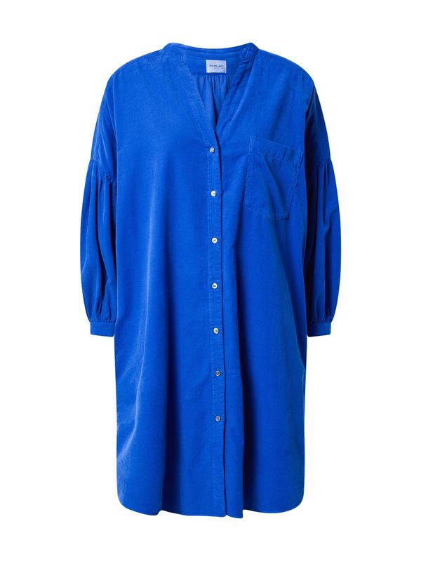 REPLAY REPLAY Рокля тип риза  синьо