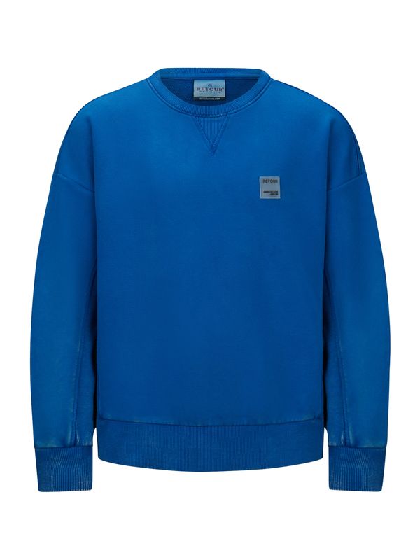 Retour Jeans Retour Jeans Суичър 'Andrew'  синьо / опушено синьо / светлосиньо