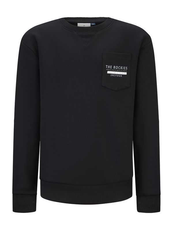 Retour Jeans Retour Jeans Суичър 'Joey'  черно / бяло