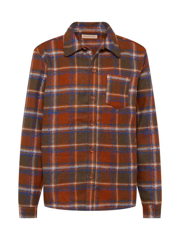 Revolution Revolution Преходно яке  нейви синьо / ръждиво кафяво / маслина / бяло