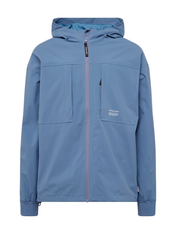 Revolution Revolution Преходно яке  опушено синьо / бяло