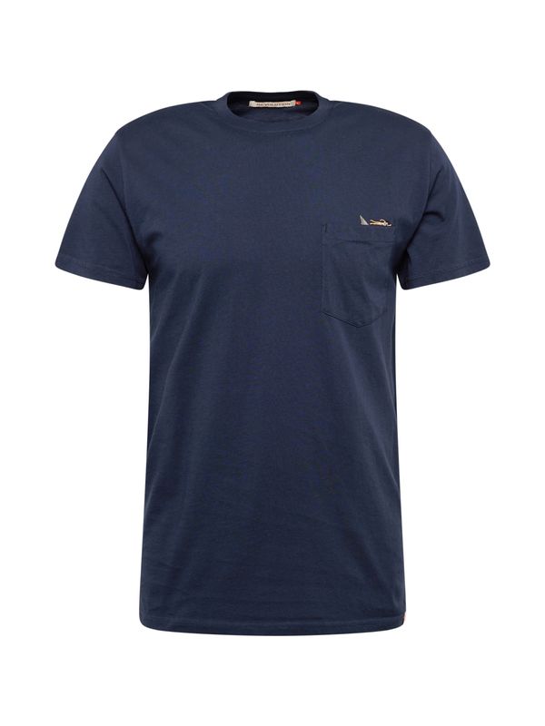 Revolution Revolution Тениска  бежово / нейви синьо / светлосиньо / черно