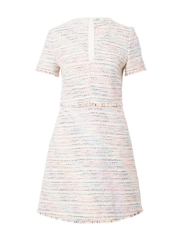 Riani Riani Рокля  кремаво / синьо / тъмно коралово / черно