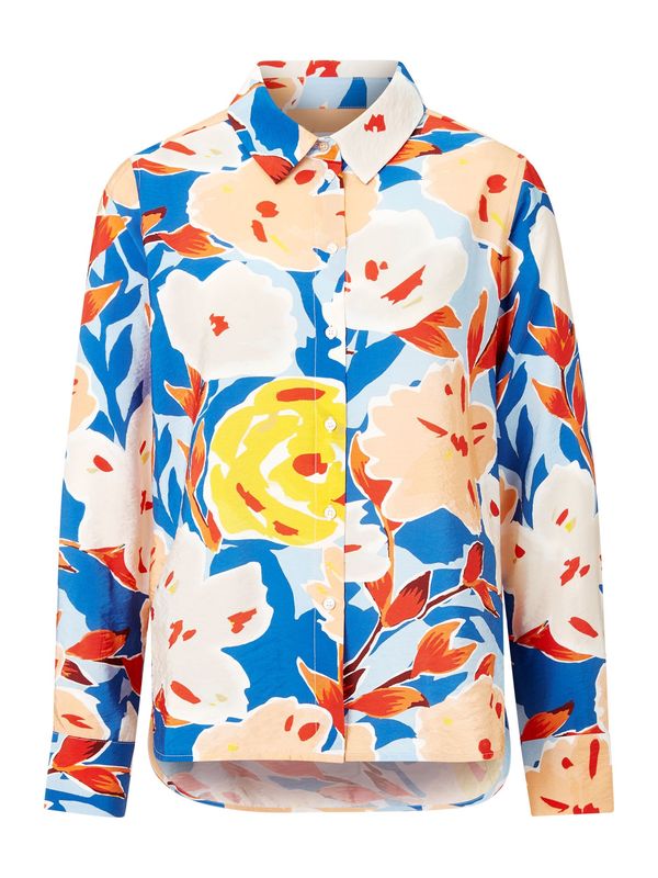 Rich & Royal Rich & Royal Блуза  бежово / синьо / жълто / червено