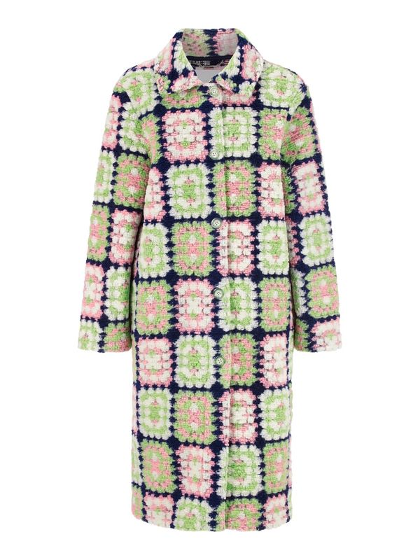 Rich & Royal Rich & Royal Преходно палто  синьо / тревнозелено / розово / бяло