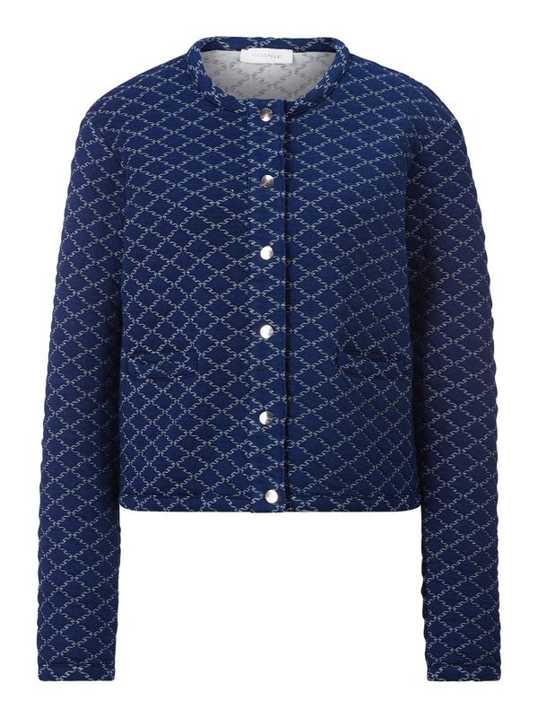 Rich & Royal Rich & Royal Преходно яке  нейви синьо / бяло