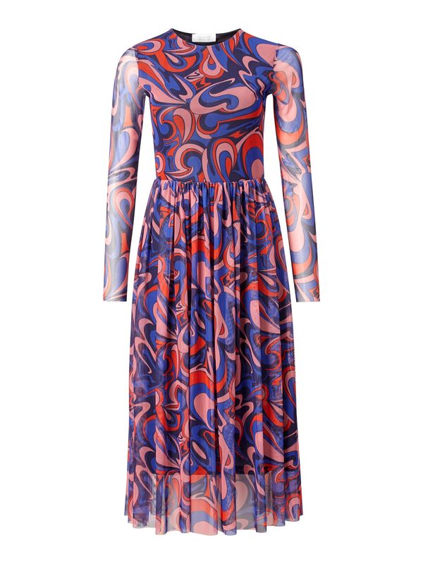 Rich & Royal Rich & Royal Рокля  синьо / тъмносиньо / светлорозово / оранжево-червено