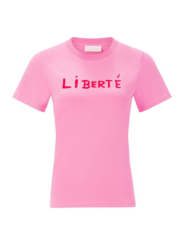 Rich & Royal Rich & Royal Тениска  бледорозово / ярко червено