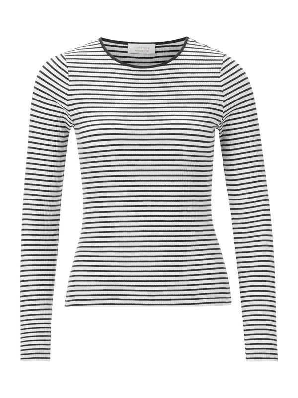 Rich & Royal Rich & Royal Тениска  черно / бяло