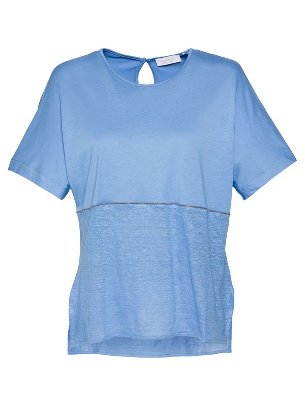 Rich & Royal Rich & Royal Тениска  синьо меланж