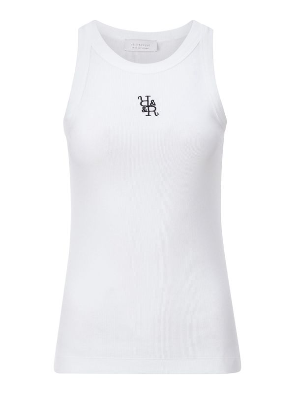 Rich & Royal Rich & Royal Топ  черно / бяло