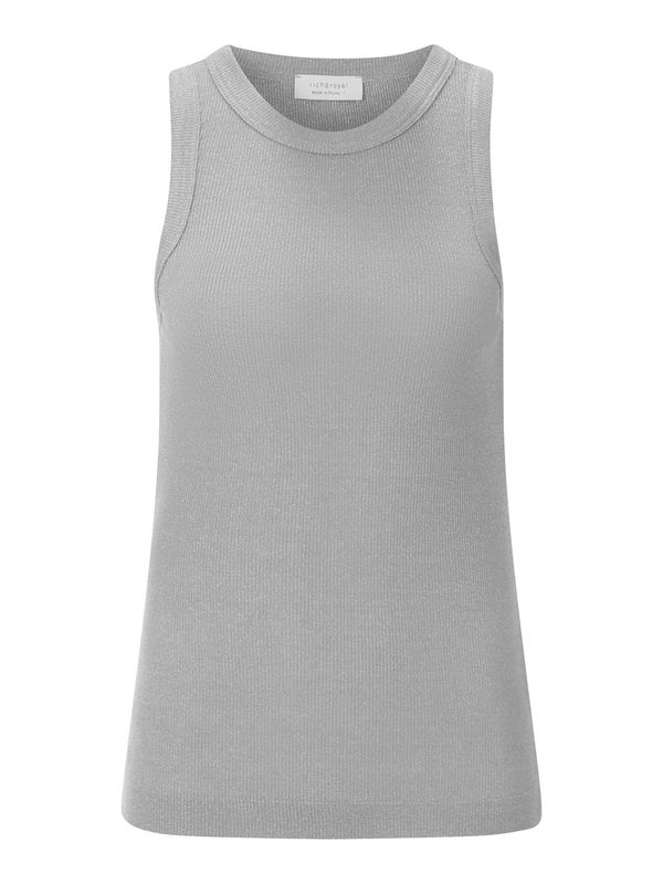 Rich & Royal Rich & Royal Топ  сиво / сребърно