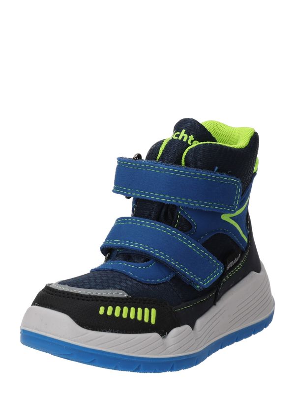 RICHTER RICHTER Ботуши  синьо / жълто / лимоненожълто / черно