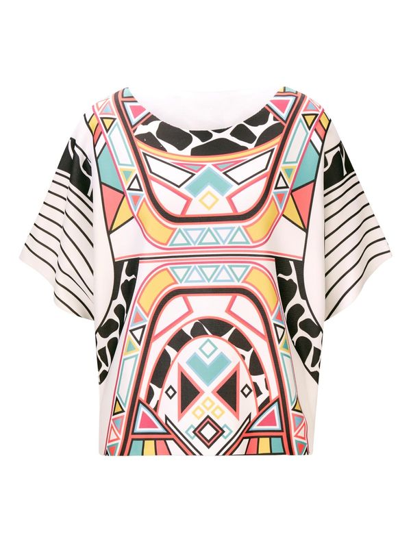 Rick Cardona by heine Rick Cardona by heine Пуловер  екрю / циан / къри / пепел от рози / черно