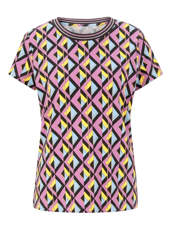 Rick Cardona by heine Rick Cardona by heine Тениска  светлосиньо / жълто / фуксия / черно