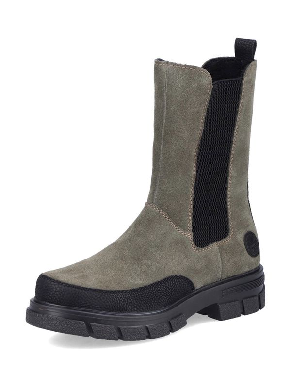 Rieker Rieker Ботуши  сиво / черно