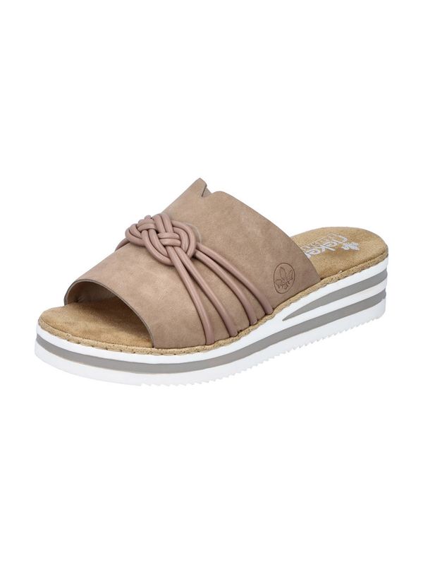 Rieker Rieker Чехли  цвят "пясък"