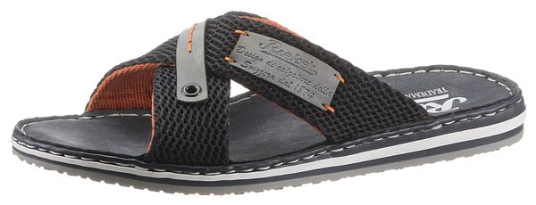 Rieker Rieker Чехли  нейви синьо / светлосиво / оранжево