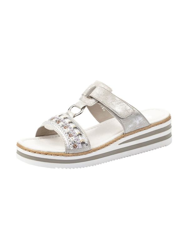 Rieker Rieker Чехли  сребърно