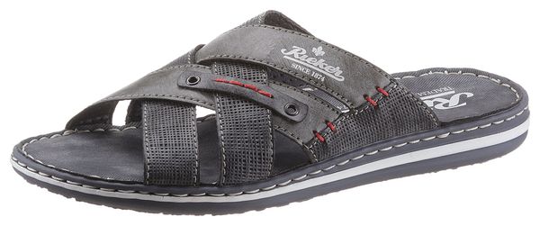 Rieker Rieker Чехли  тъмносиво / бяло