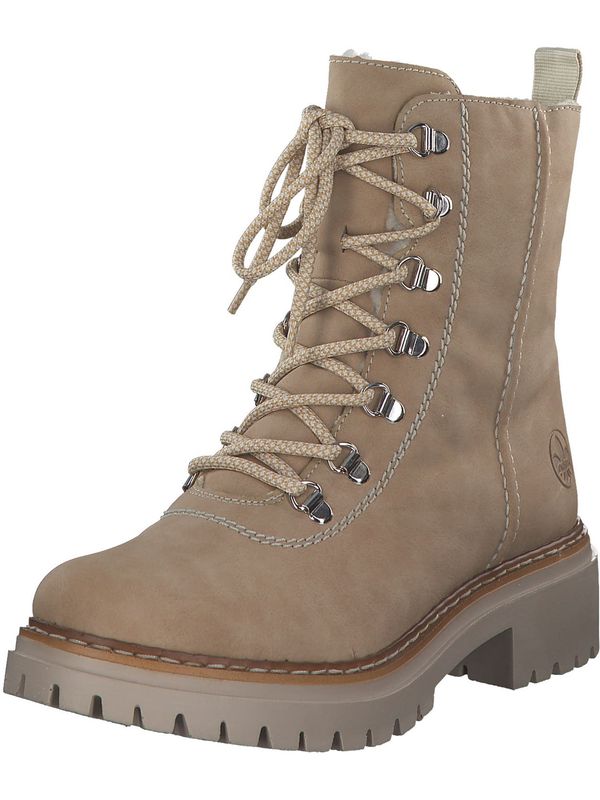 Rieker Rieker Ниски ботуши с връзки  светлобежово