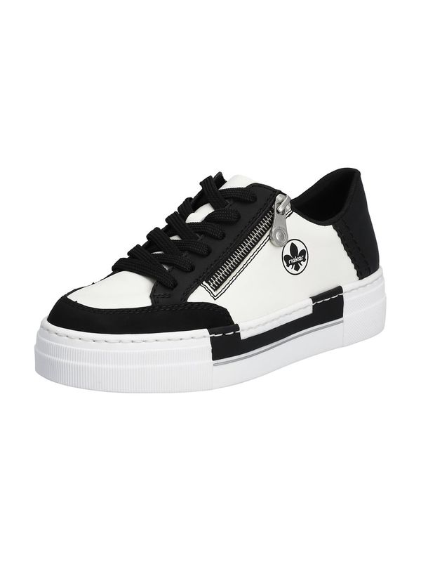 Rieker Rieker Ниски маратонки  черно / бяло