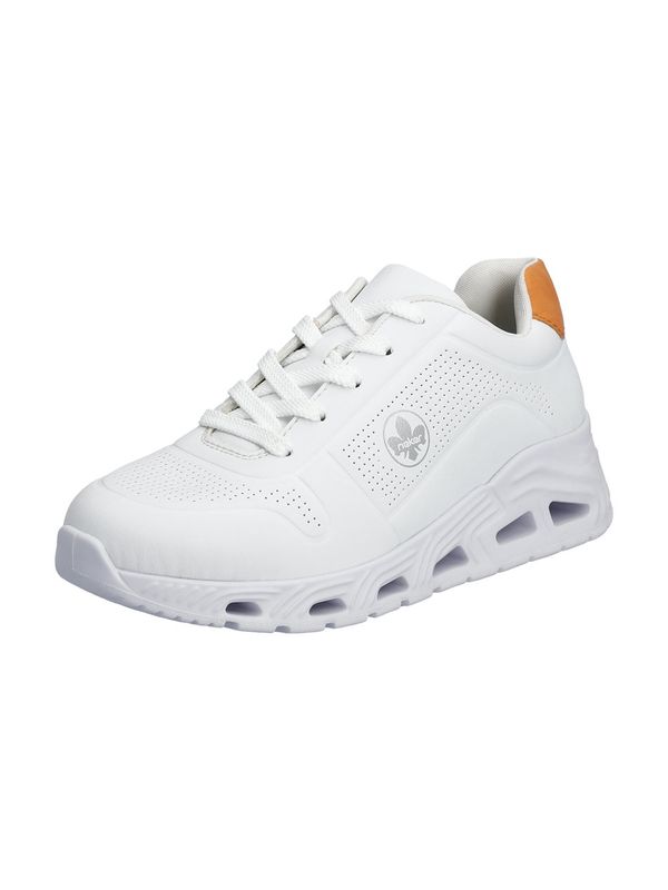 Rieker Rieker Ниски маратонки  светлосиво / тъмнооранжево / бяло