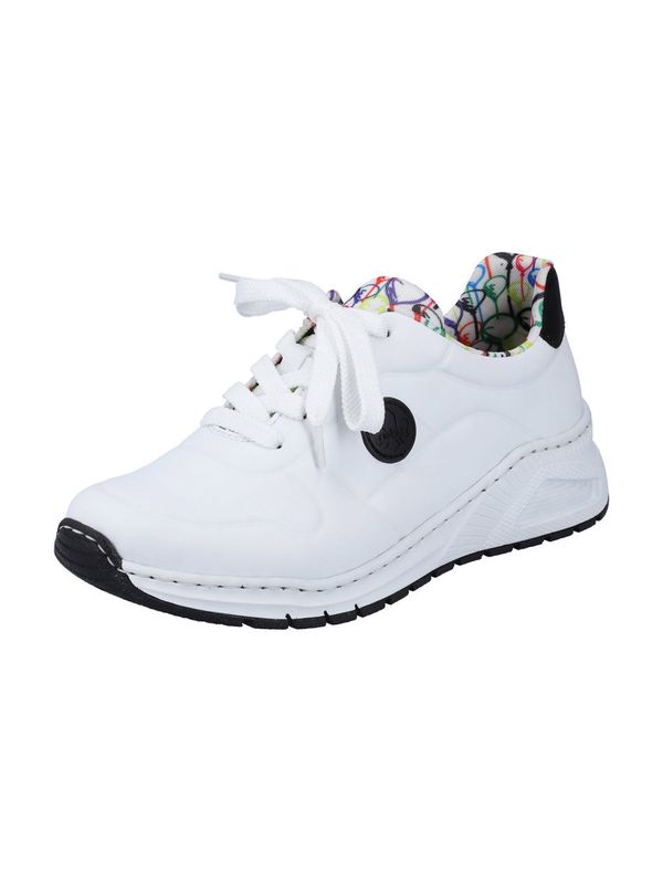 Rieker Rieker Ниски маратонки  тъмнолилаво / червено / черно / бяло