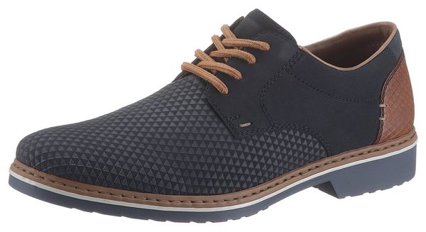 Rieker Rieker Обувки с връзки  нейви синьо / карамел