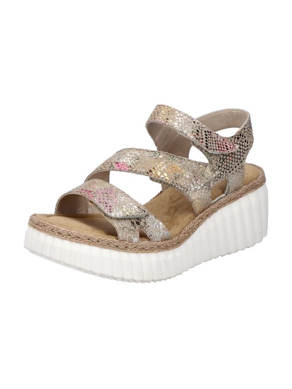 Rieker Rieker Сандали  бежово / жълто / зелено / лилав