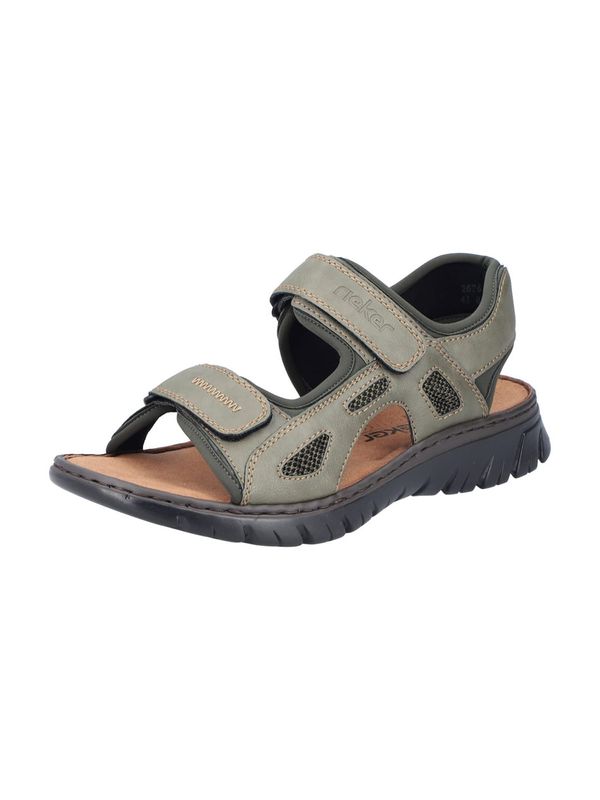 Rieker Rieker Сандали  тъмнозелено / зелен меланж