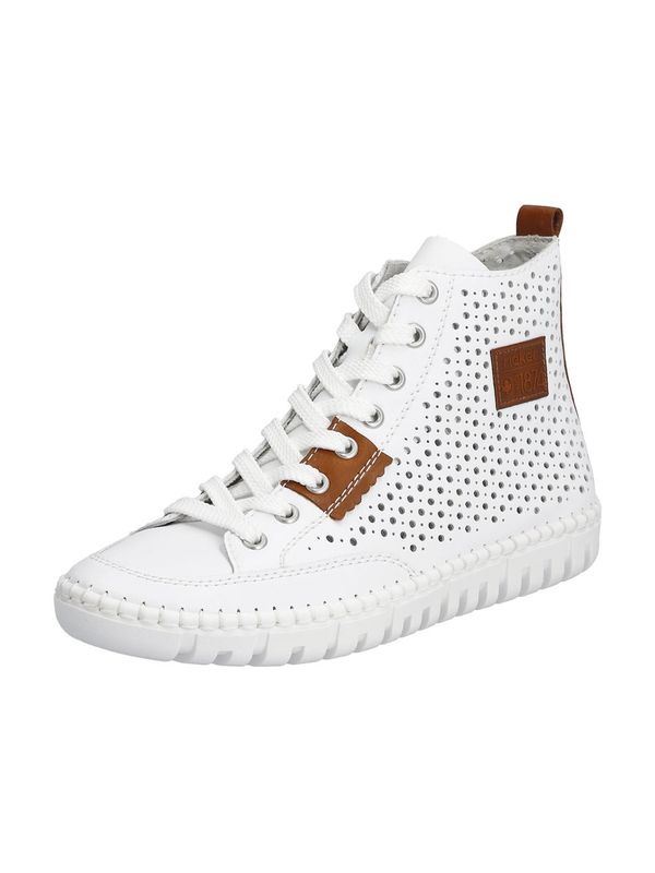 Rieker Rieker Високи маратонки  кафяво / мръсно бяло