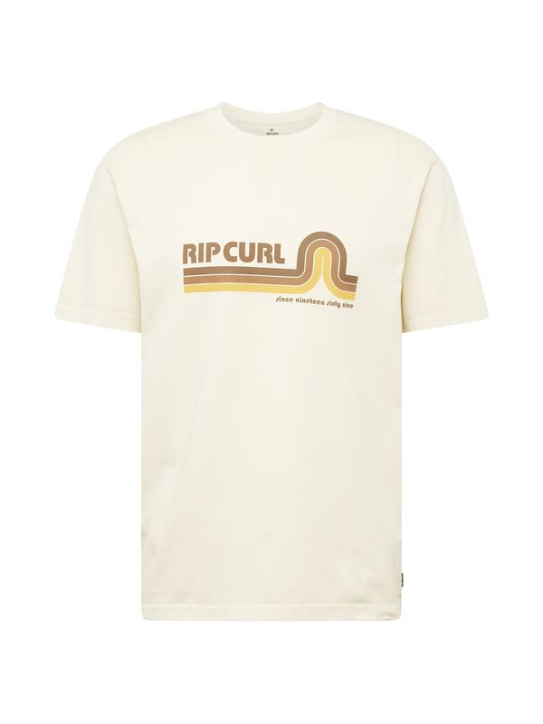 RIP CURL RIP CURL Функционална тениска 'REVIVAL MUMMA'  кафяво / брокат / жълто / естествено бяло