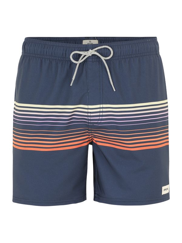 RIP CURL RIP CURL Шорти за плуване 'SURF REVIVAL VOLLEY'  нощно синьо / оранжево / бяло