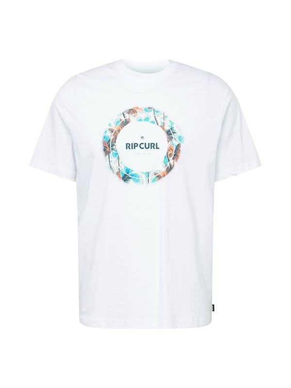 RIP CURL RIP CURL Тениска 'FILL ME UP'  тюркоазен / тъмнозелено / кайсия / бяло