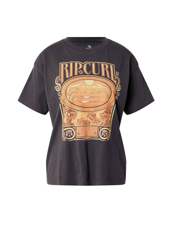 RIP CURL RIP CURL Тениска  умбра / светложълто / светлооранжево / черно