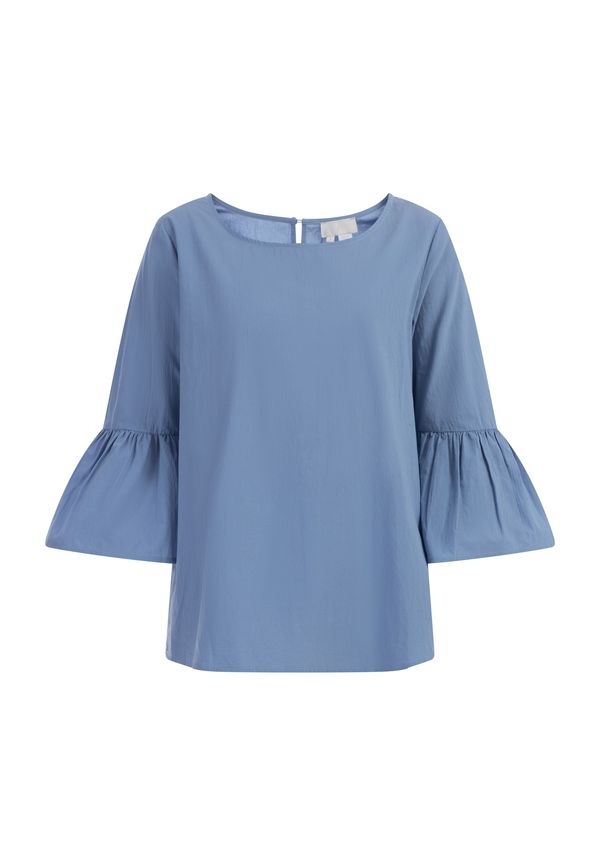 RISA RISA Блуза  гълъбово синьо